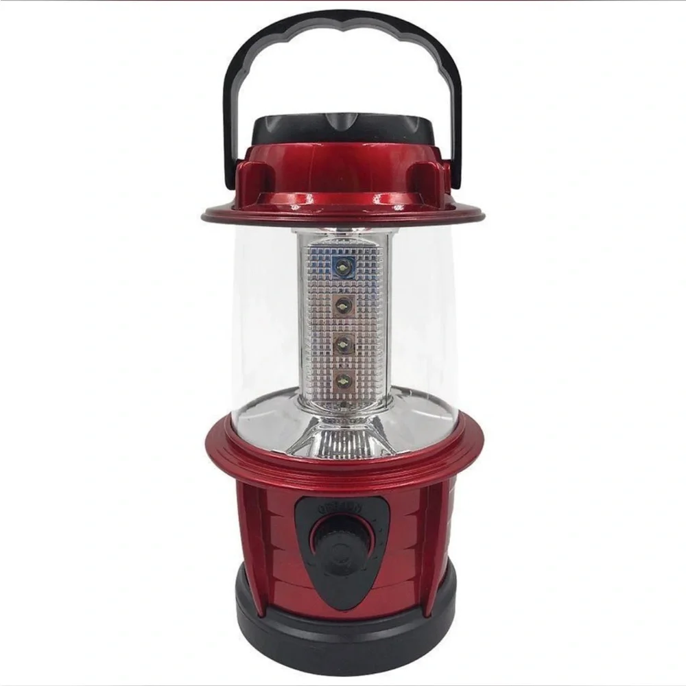 Red LED Camping Lantern